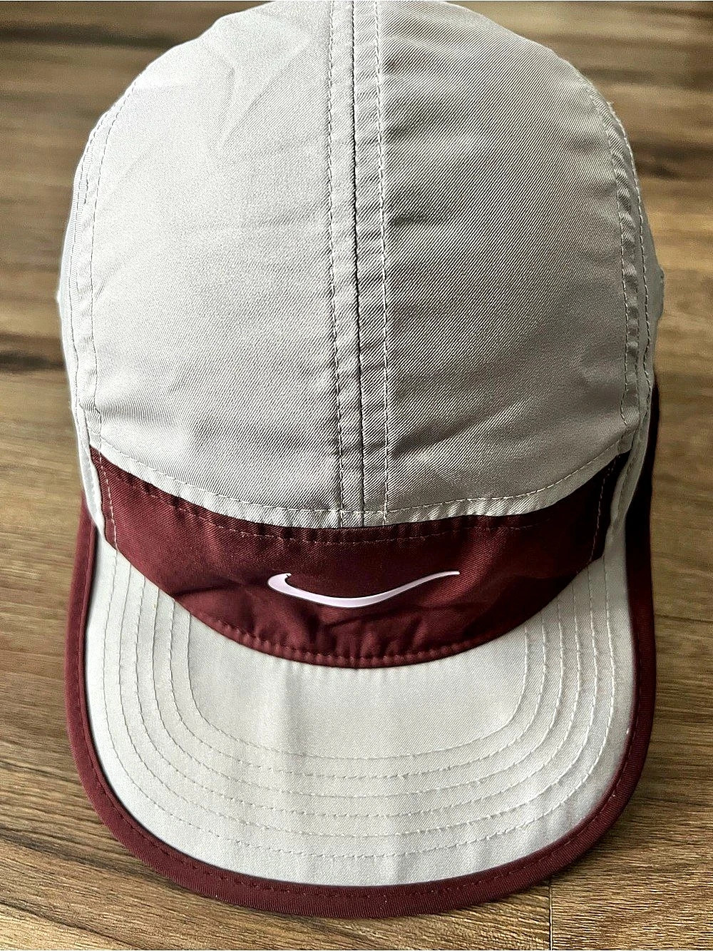 Nike Dri-FIT Cap Gray & burgundy  L/XL